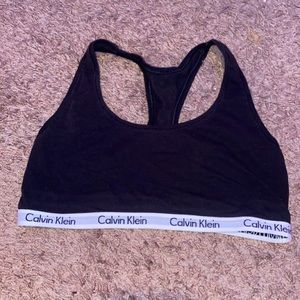 calvin klein sports bra